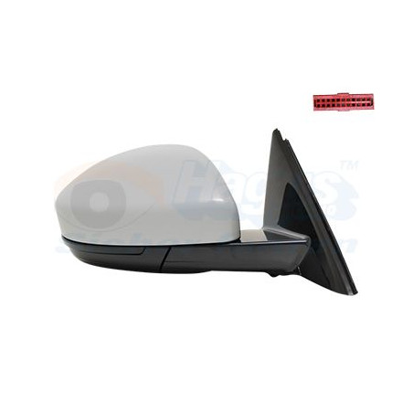 Rétroviseur éléctrique complet droit