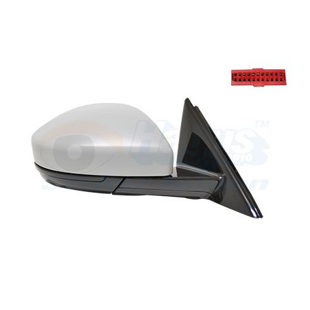 Rétroviseur éléctrique complet droit