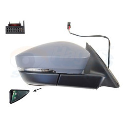Rétroviseur éléctrique complet droit
