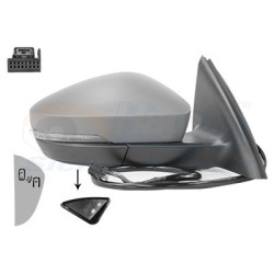 Rétroviseur éléctrique complet droit