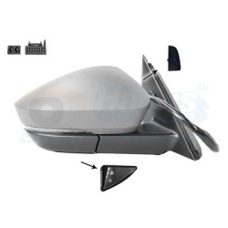 Rétroviseur éléctrique complet droit