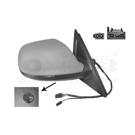 Rétroviseur éléctrique complet droit