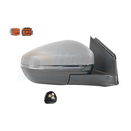 Rétroviseur éléctrique complet droit