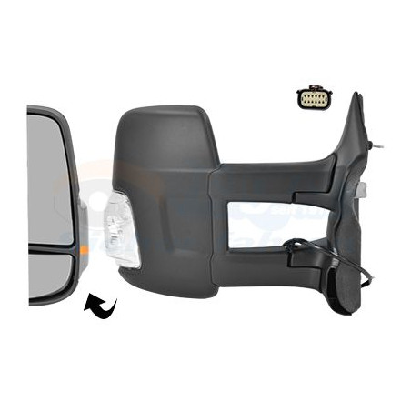 Rétroviseur éléctrique complet droit