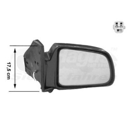 Rétroviseur éléctrique complet droit