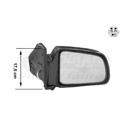 Rétroviseur éléctrique complet droit