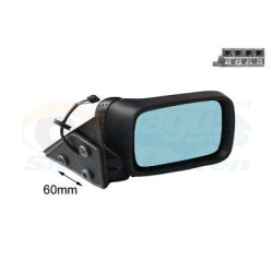 Rétroviseur éléctrique complet droit