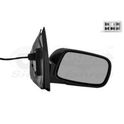 Rétroviseur éléctrique complet droit