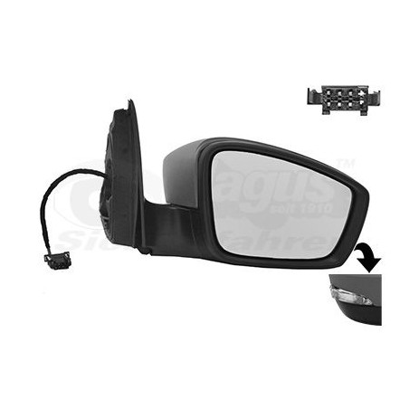 Rétroviseur éléctrique complet droit