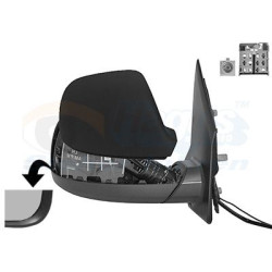 Rétroviseur éléctrique complet droit
