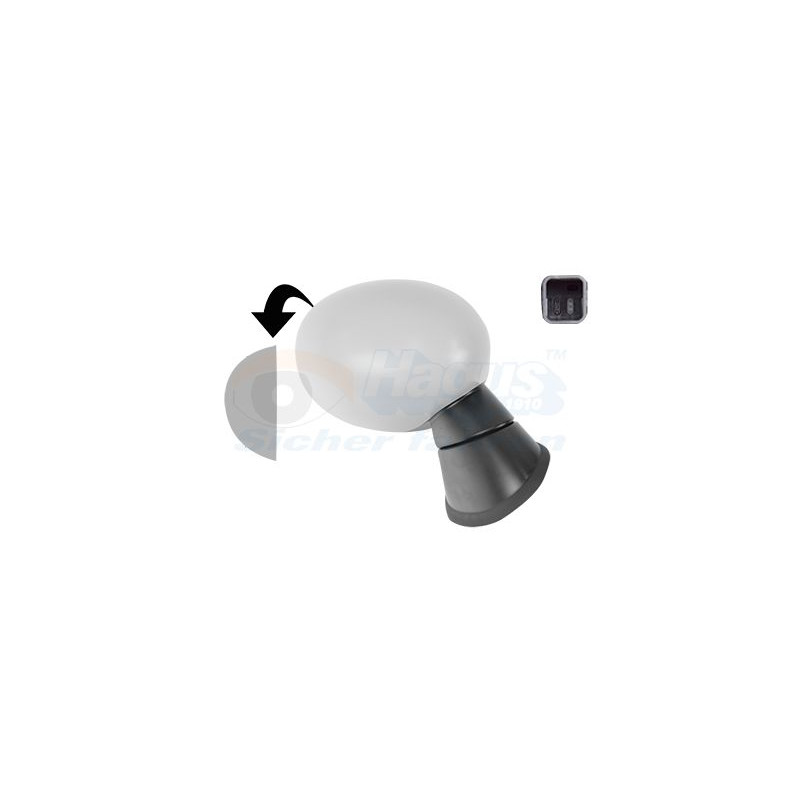 Rétroviseur éléctrique complet droit