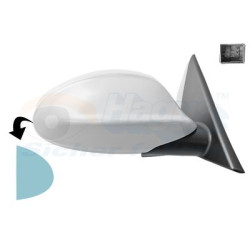 Rétroviseur éléctrique complet droit