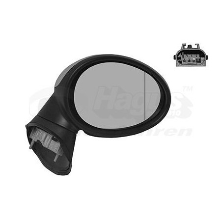 Rétroviseur éléctrique complet droit