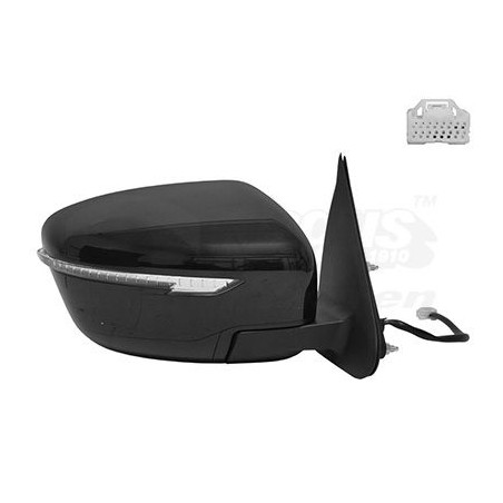 Rétroviseur éléctrique complet droit