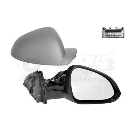 Rétroviseur éléctrique complet droit