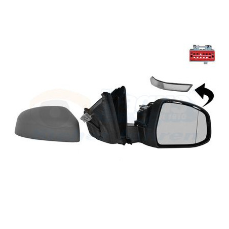 Rétroviseur éléctrique complet droit