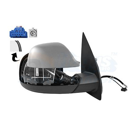 Rétroviseur éléctrique complet droit