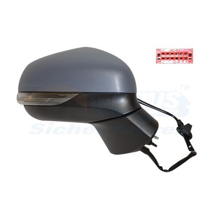 Rétroviseur éléctrique complet droit