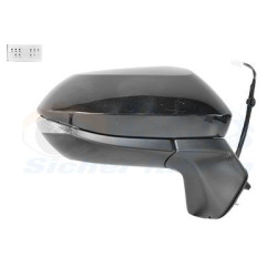 Rétroviseur éléctrique complet droit