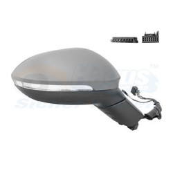 Rétroviseur éléctrique complet droit