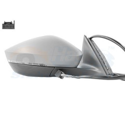 Rétroviseur éléctrique complet droit