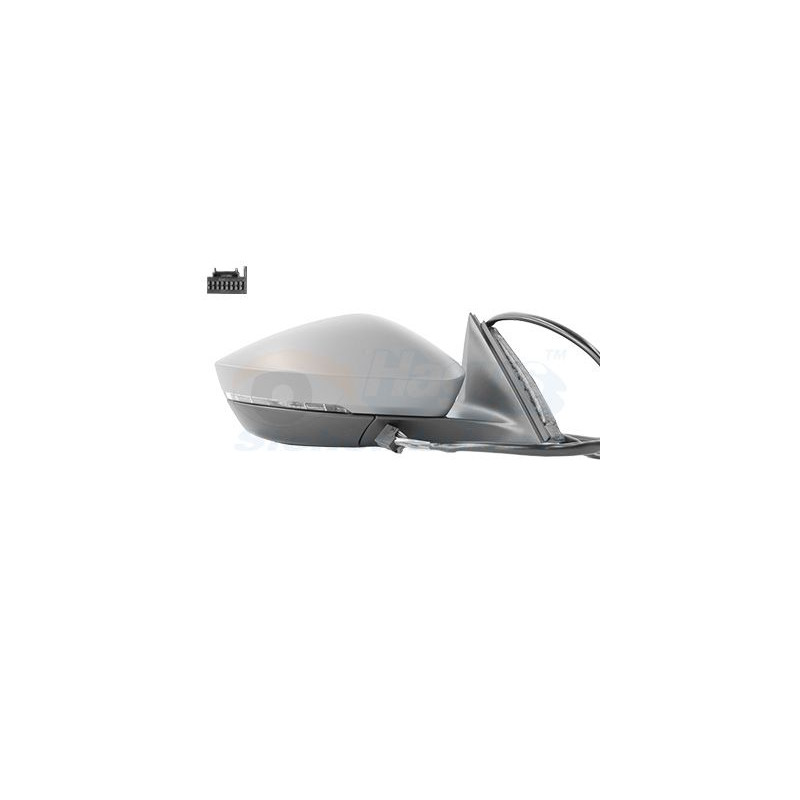 Rétroviseur éléctrique complet droit