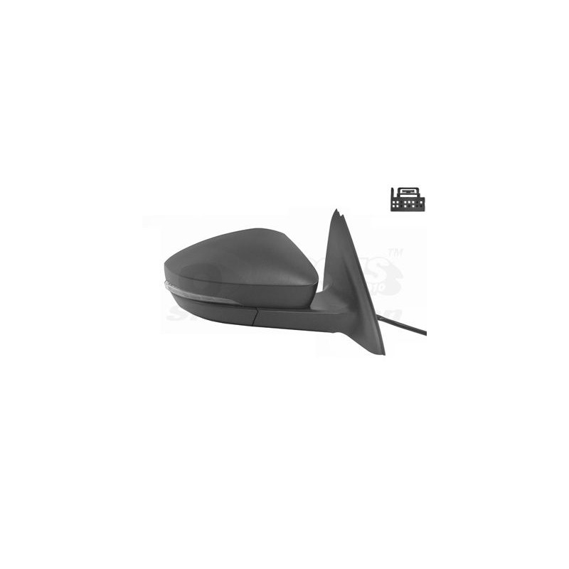 Rétroviseur éléctrique complet droit