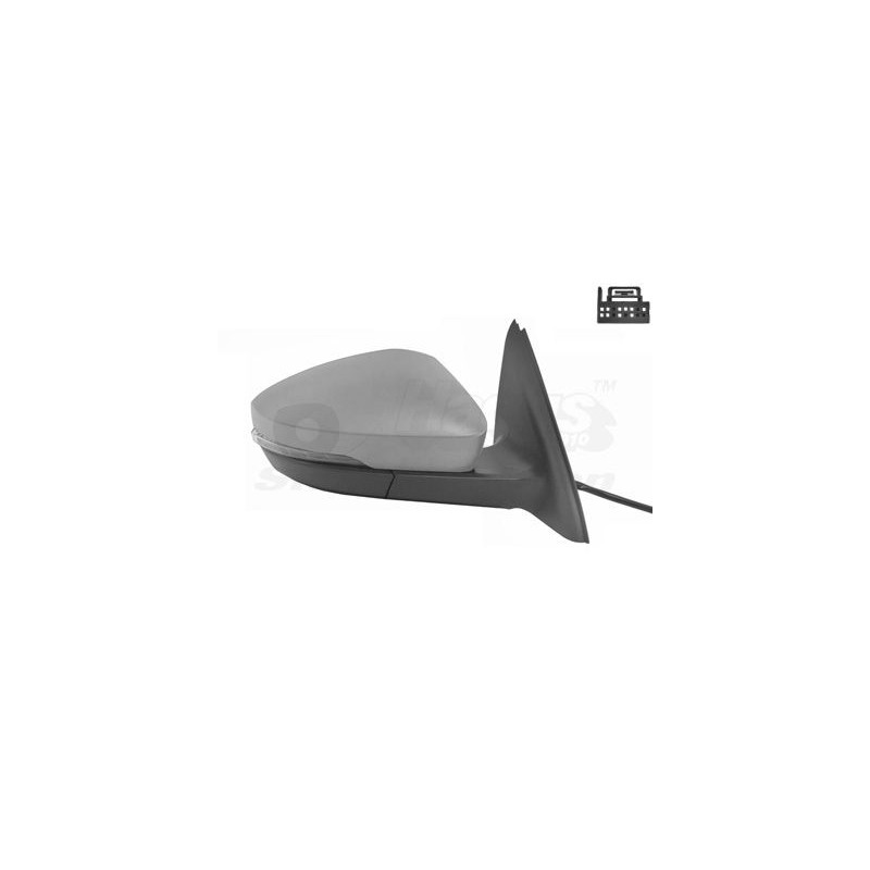 Rétroviseur éléctrique complet droit