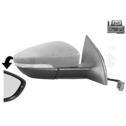 Rétroviseur éléctrique complet droit