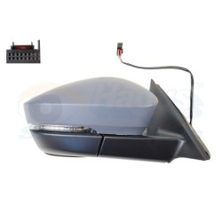 Rétroviseur éléctrique complet droit