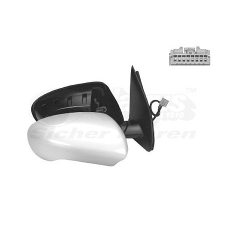 Rétroviseur éléctrique complet droit