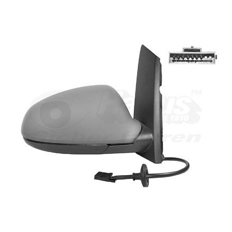 Rétroviseur éléctrique complet droit