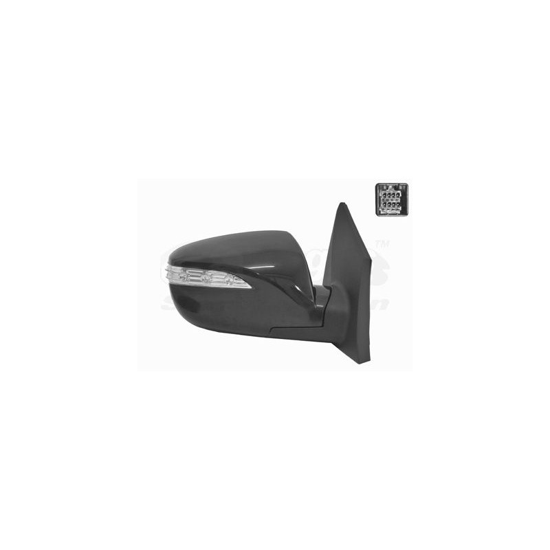 Rétroviseur éléctrique complet droit