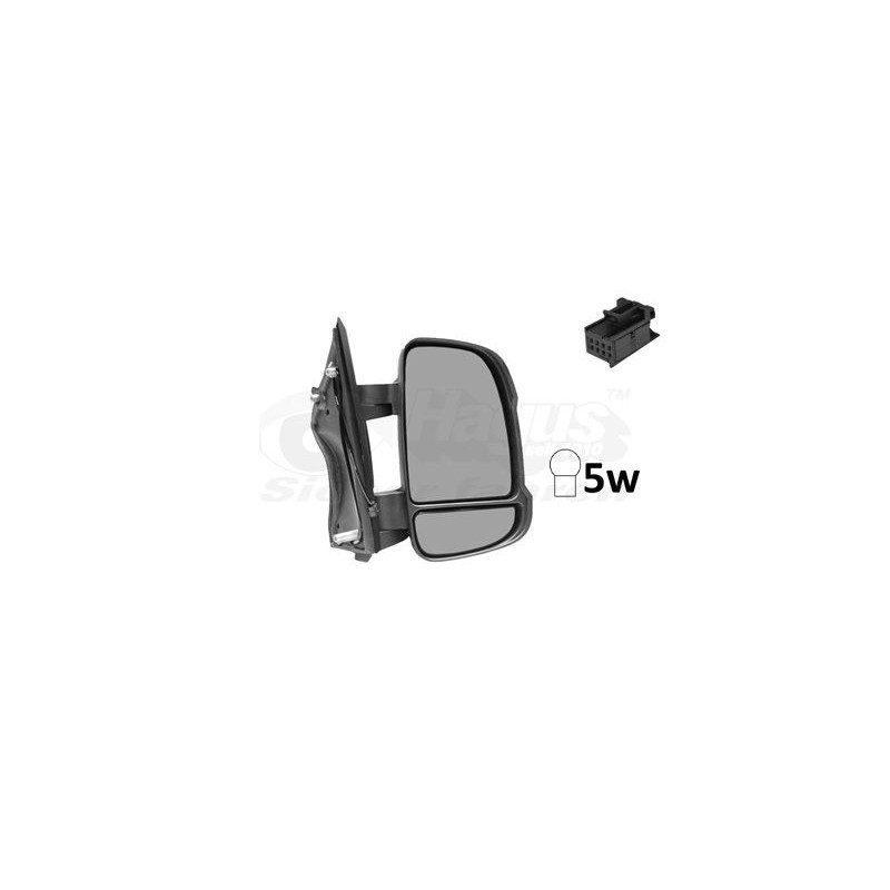 Rétroviseur éléctrique complet droit