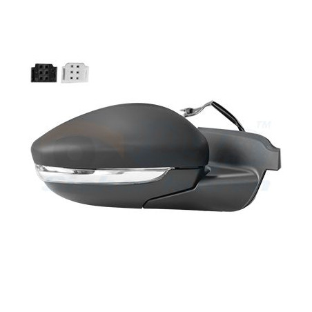 Rétroviseur éléctrique complet droit