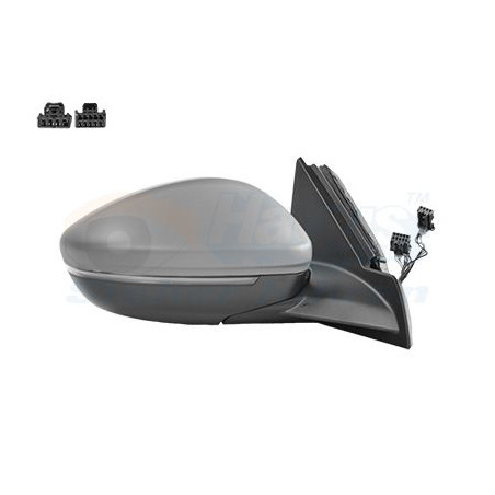 Rétroviseur éléctrique complet droit