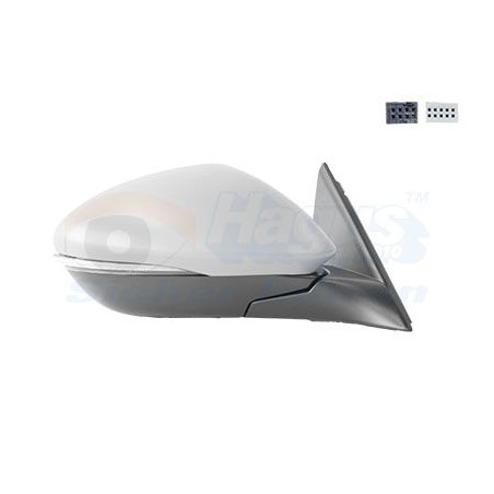 Rétroviseur éléctrique complet droit