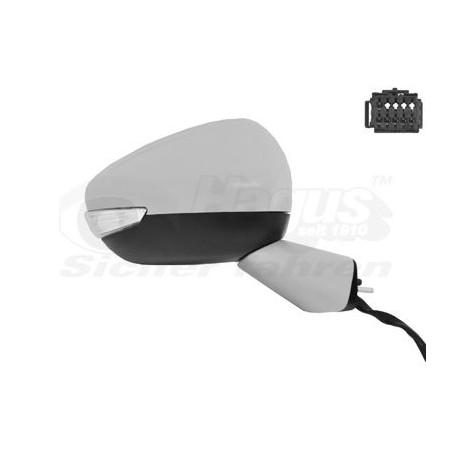 Rétroviseur éléctrique complet droit