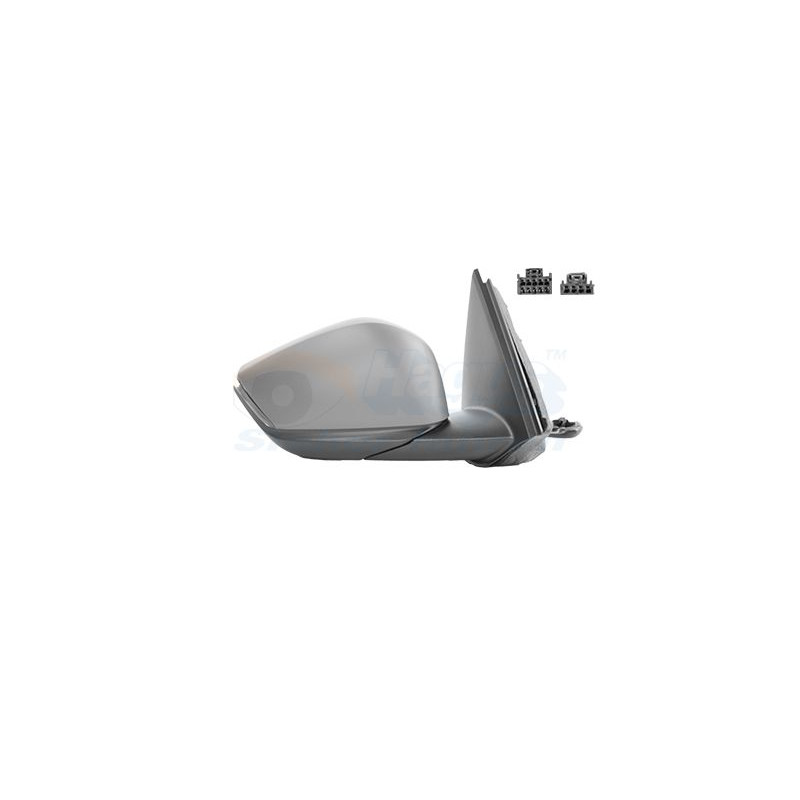 Rétroviseur éléctrique complet droit 8pin chauffant primer avec sonde de température