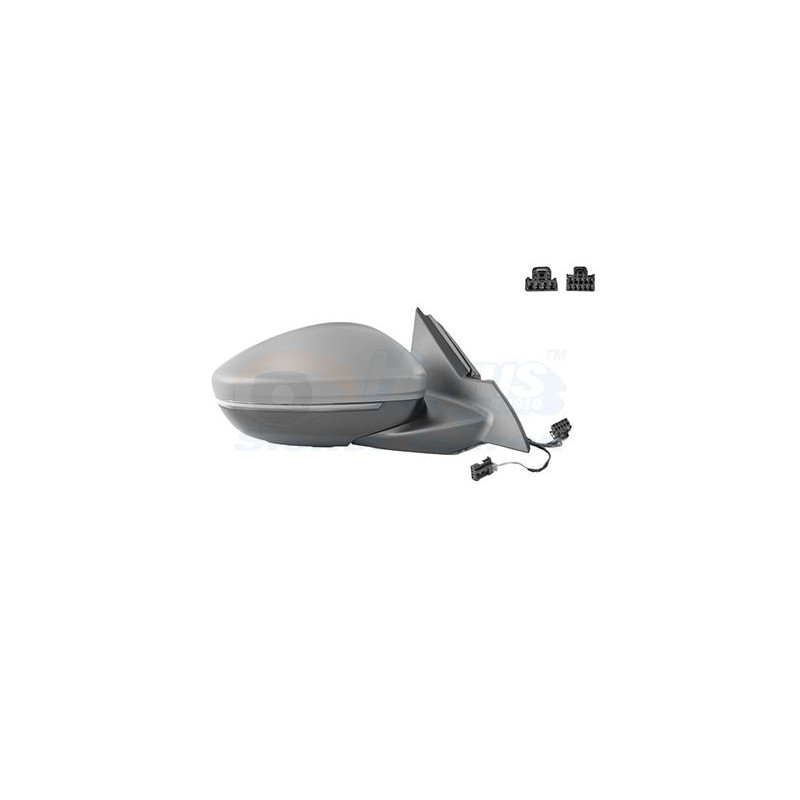 Rétroviseur éléctrique complet droit