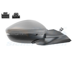 Rétroviseur éléctrique complet droit