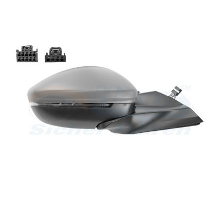 Rétroviseur éléctrique complet droit