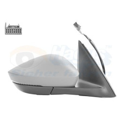 Rétroviseur éléctrique complet droit