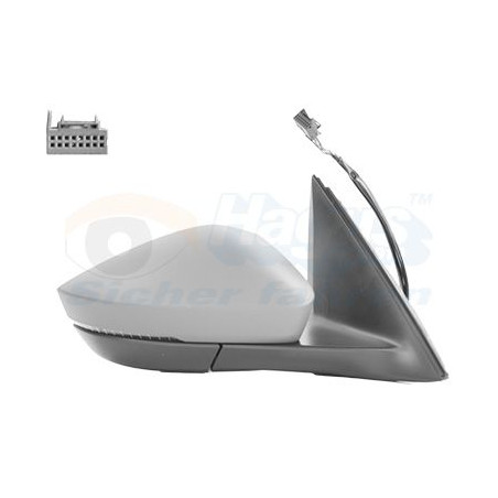 Rétroviseur éléctrique complet droit