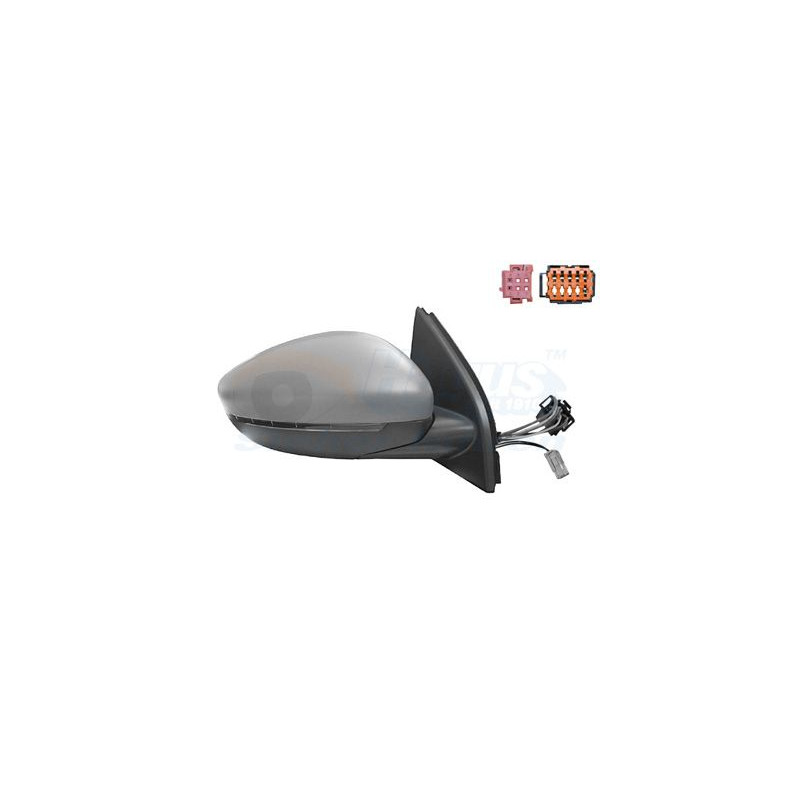 Rétroviseur éléctrique complet droit