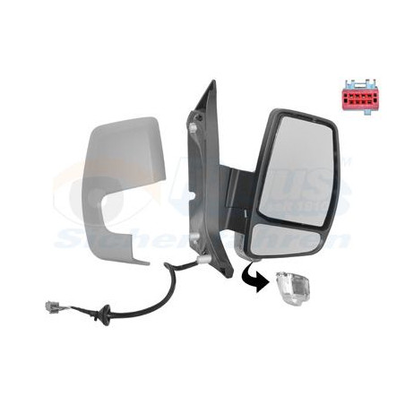 Rétroviseur éléctrique complet droit