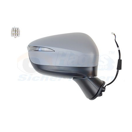 Rétroviseur éléctrique complet droit