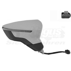 Rétroviseur éléctrique complet droit