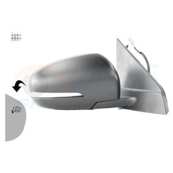 Rétroviseur éléctrique complet droit
