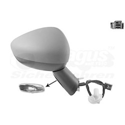 Rétroviseur éléctrique complet droit